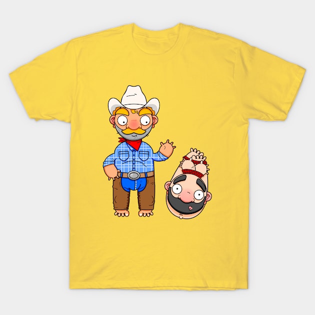 Ride Me Cowboy - No Text T-Shirt by LoveBurty